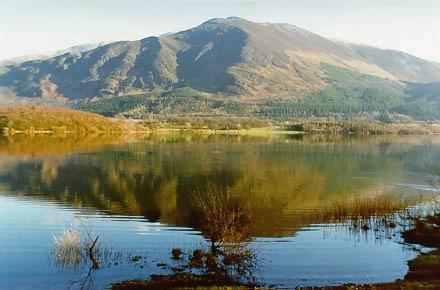 Skiddaw from the shore of Bassenthwaite